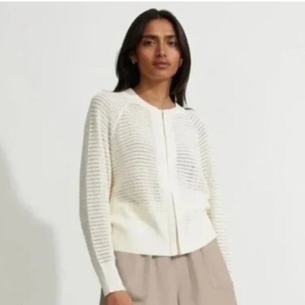 Varley Cameron knit zip up